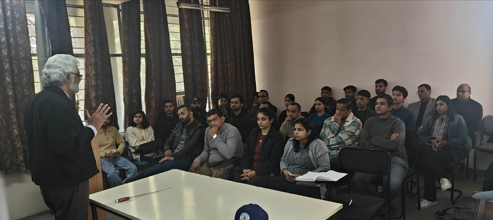 Panjab University organised special lecture by Col Amit Wig on 'Current Changes in the Middle East'